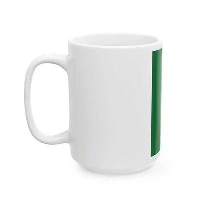 Flag of Osku vertical (Hungary) White Coffee Mug - Go Mug Yourself