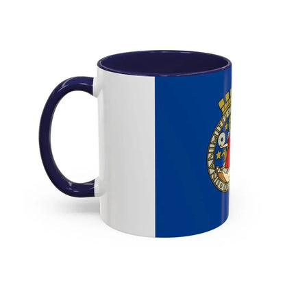 Flag of Oslo Oslo Norway - Accent Coffee Mug - Go Mug Yourself