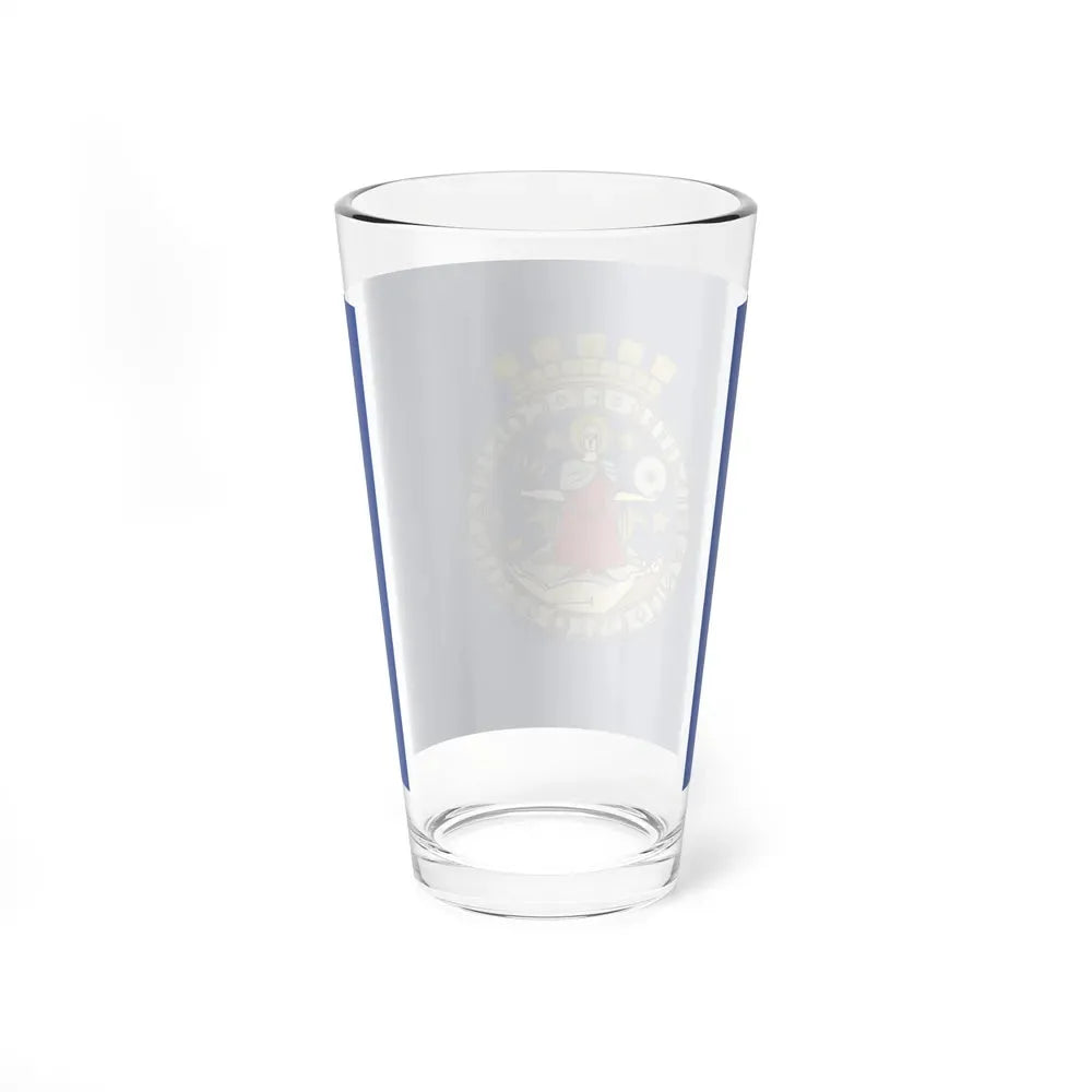 Flag of Oslo Oslo Norway - Pint Glass 16oz - Go Mug Yourself