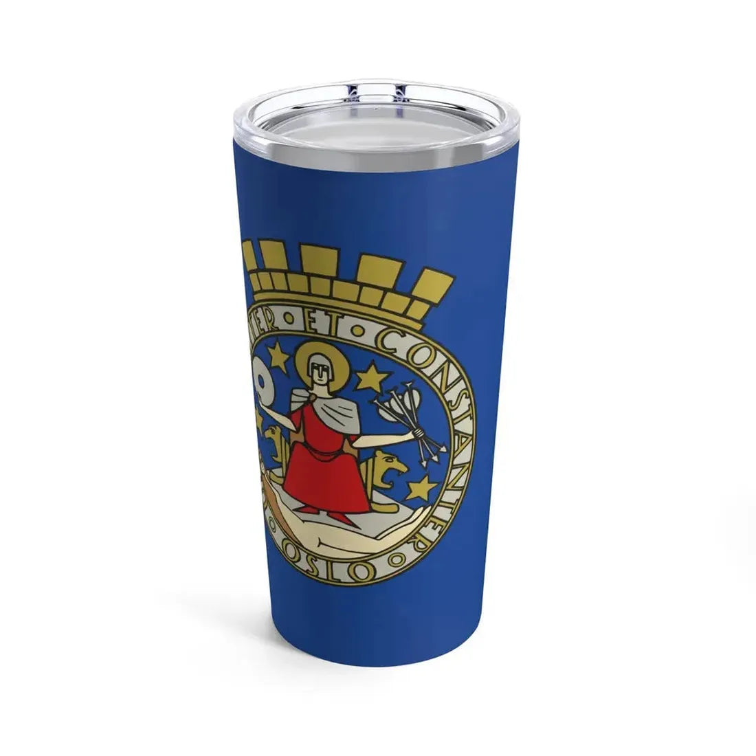 Flag of Oslo Oslo Norway - Tumbler 20oz 20oz - Go Mug Yourself