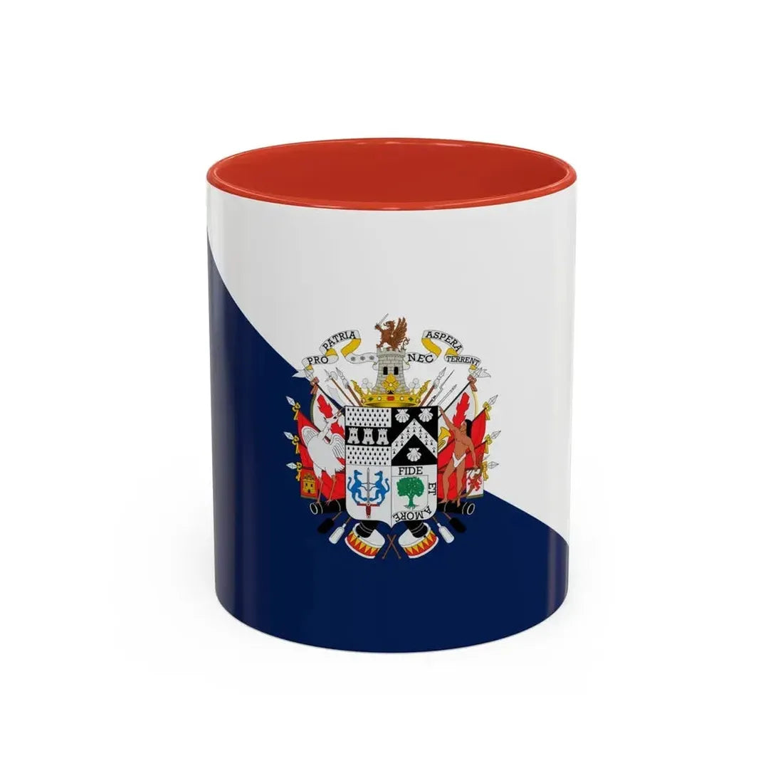 Flag of Osorno Chile - Accent Coffee Mug 11oz Red - Go Mug Yourself