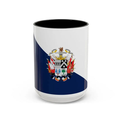Flag of Osorno Chile - Accent Coffee Mug 15oz Black - Go Mug Yourself