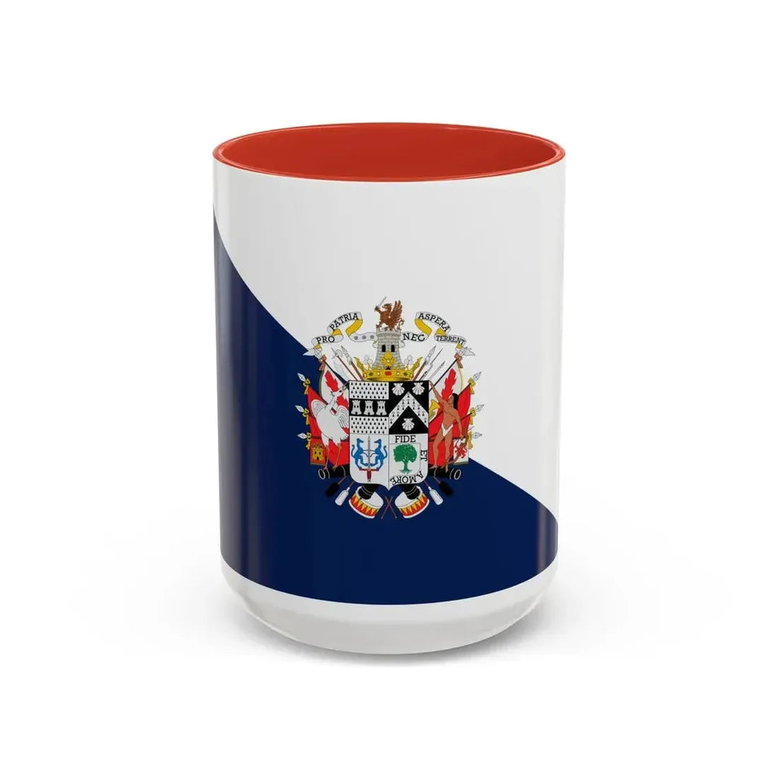 Flag of Osorno Chile - Accent Coffee Mug 15oz Red - Go Mug Yourself