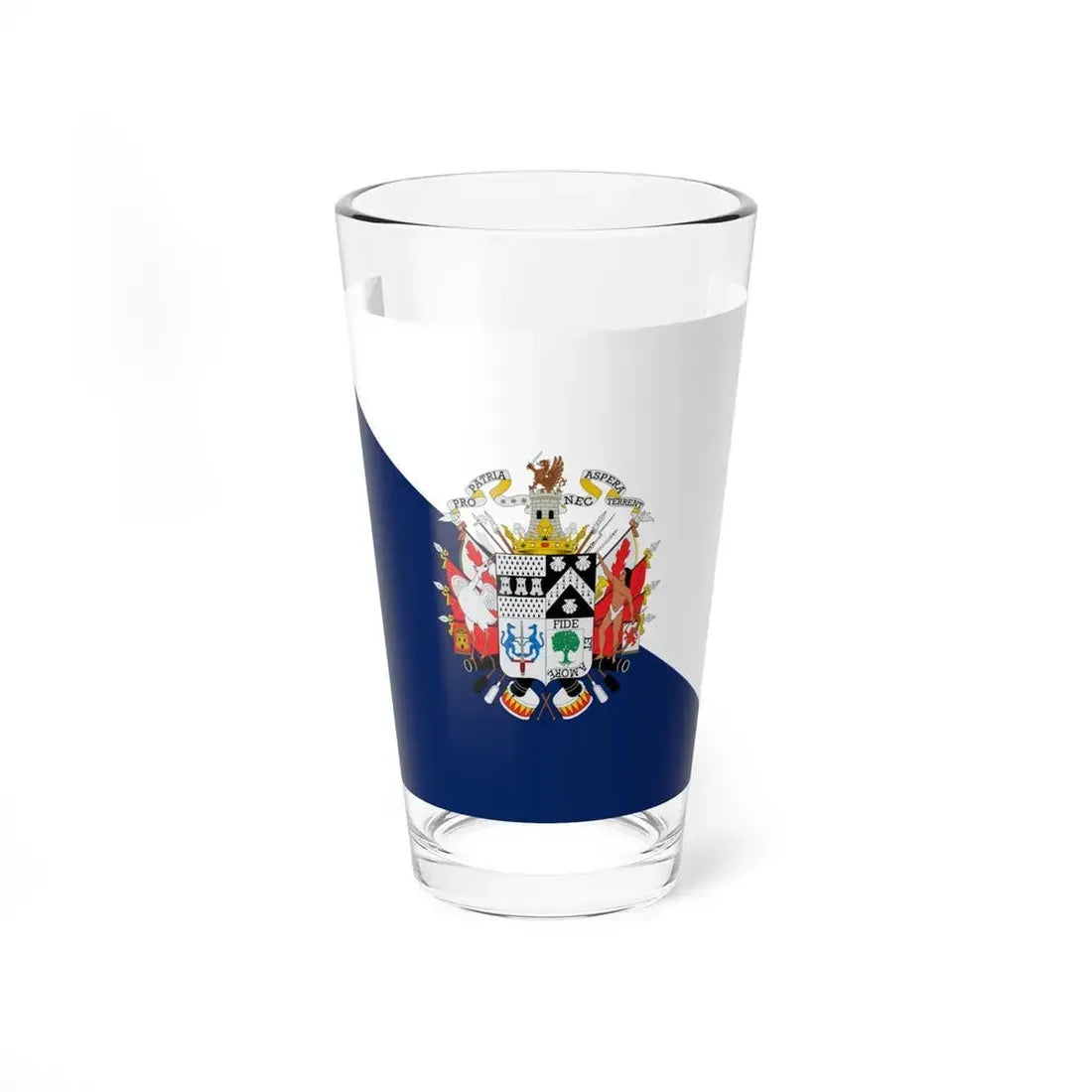 Flag of Osorno Chile - Pint Glass 16oz 16oz - Go Mug Yourself