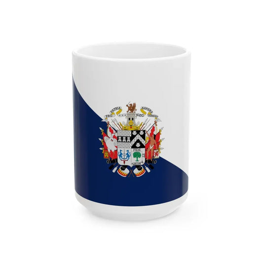 Flag of Osorno Chile - White Coffee Mug 15oz - Go Mug Yourself