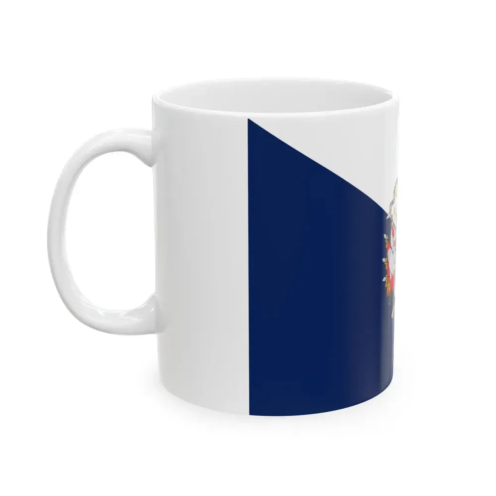 Flag of Osorno Chile - White Coffee Mug - Go Mug Yourself
