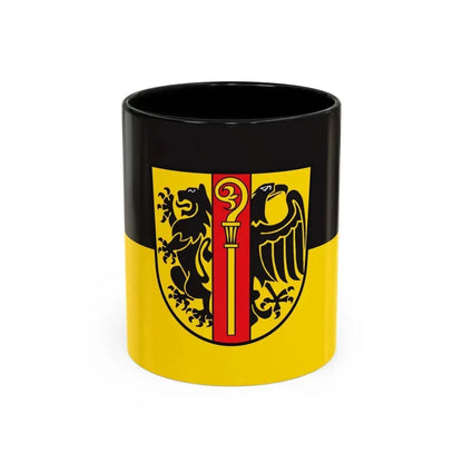 Flag of Ostalbkreis Germany - Accent Coffee Mug 11oz Black - Go Mug Yourself