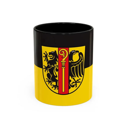 Flag of Ostalbkreis Germany - Accent Coffee Mug 11oz Black - Go Mug Yourself
