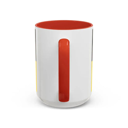 Flag of Ostalbkreis Germany - Accent Coffee Mug - Go Mug Yourself