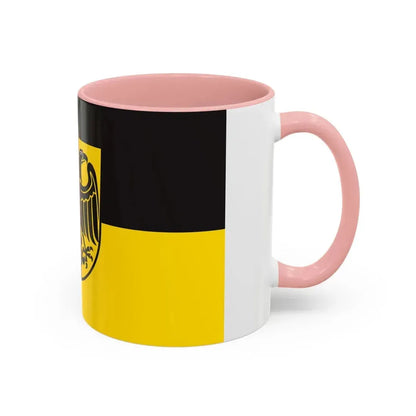 Flag of Ostalbkreis Germany - Accent Coffee Mug - Go Mug Yourself