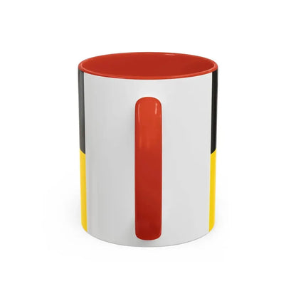 Flag of Ostalbkreis Germany - Accent Coffee Mug - Go Mug Yourself
