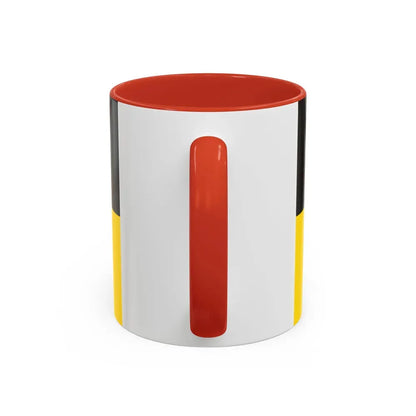 Flag of Ostalbkreis Germany - Accent Coffee Mug - Go Mug Yourself