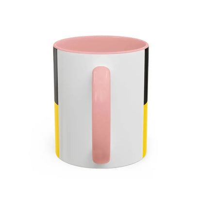 Flag of Ostalbkreis Germany - Accent Coffee Mug - Go Mug Yourself