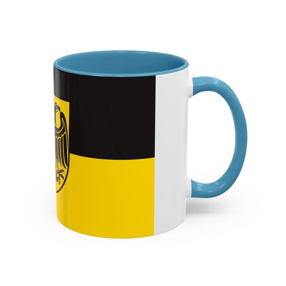 Flag of Ostalbkreis Germany - Accent Coffee Mug - Go Mug Yourself