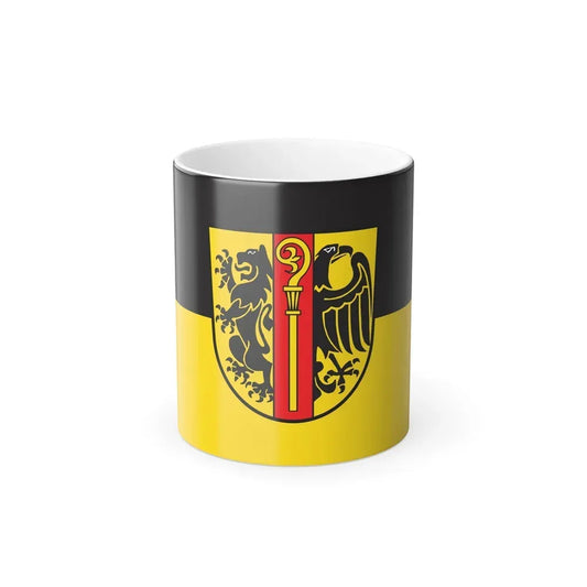 Flag of Ostalbkreis Germany - Color Changing Coffee Mug 11oz - Go Mug Yourself