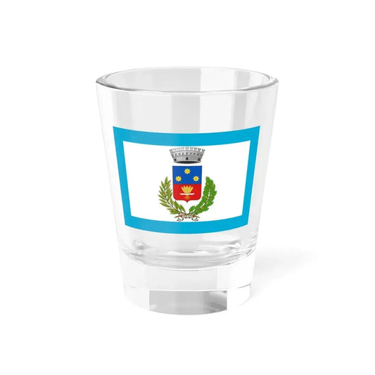 Flag of Ostellato (Italy) Shot Glass 1.5oz 1.5oz - Go Mug Yourself