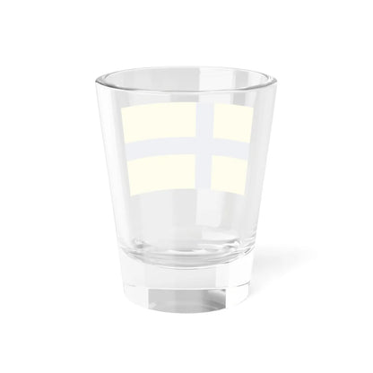 Flag of Ostergotland (Sweden) Shot Glass 1.5oz - Go Mug Yourself
