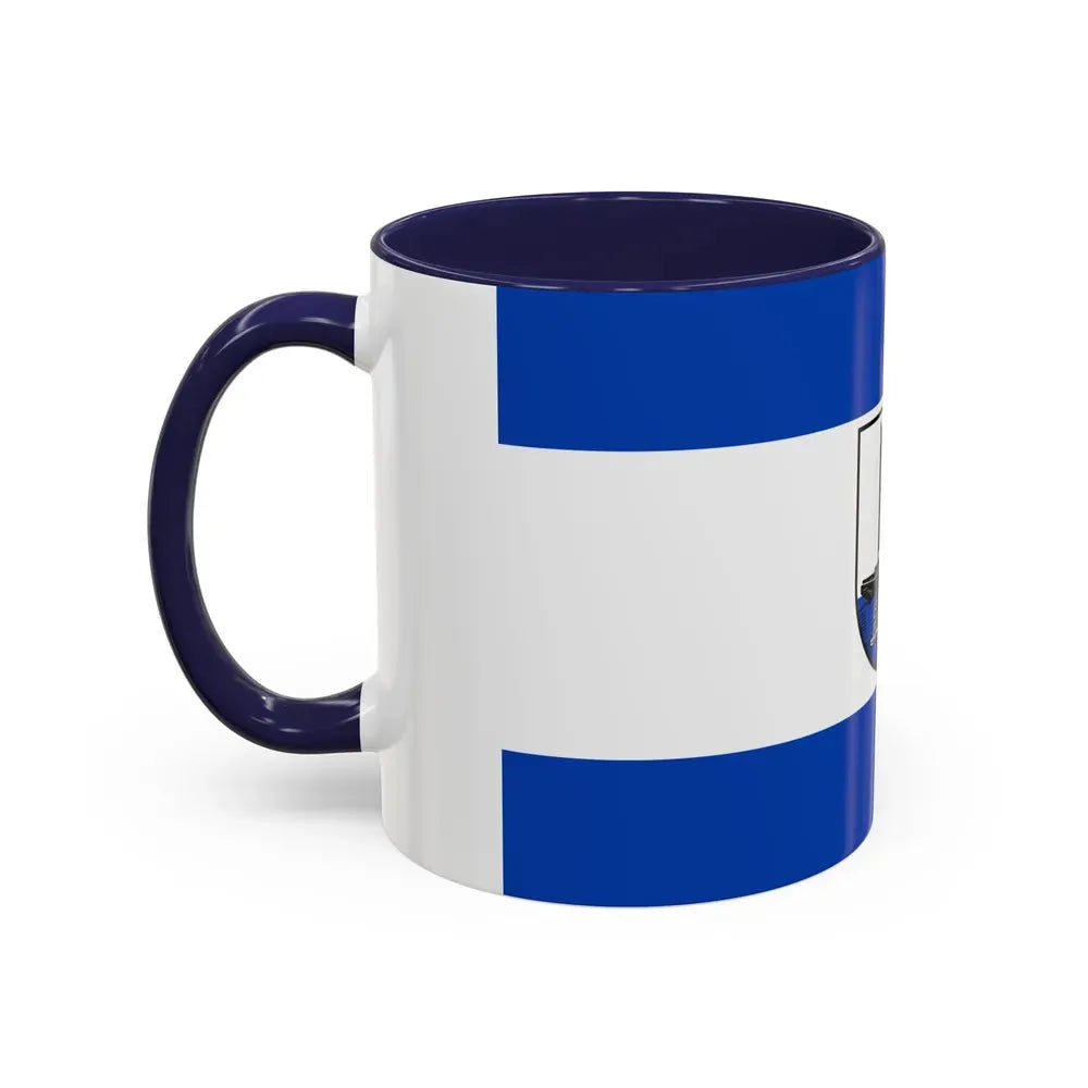Flag of Osterholz Germany - Accent Coffee Mug - Go Mug Yourself