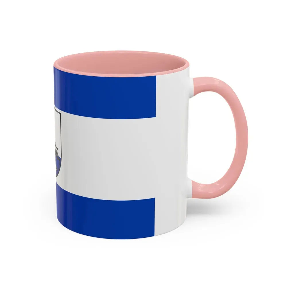 Flag of Osterholz Germany - Accent Coffee Mug - Go Mug Yourself