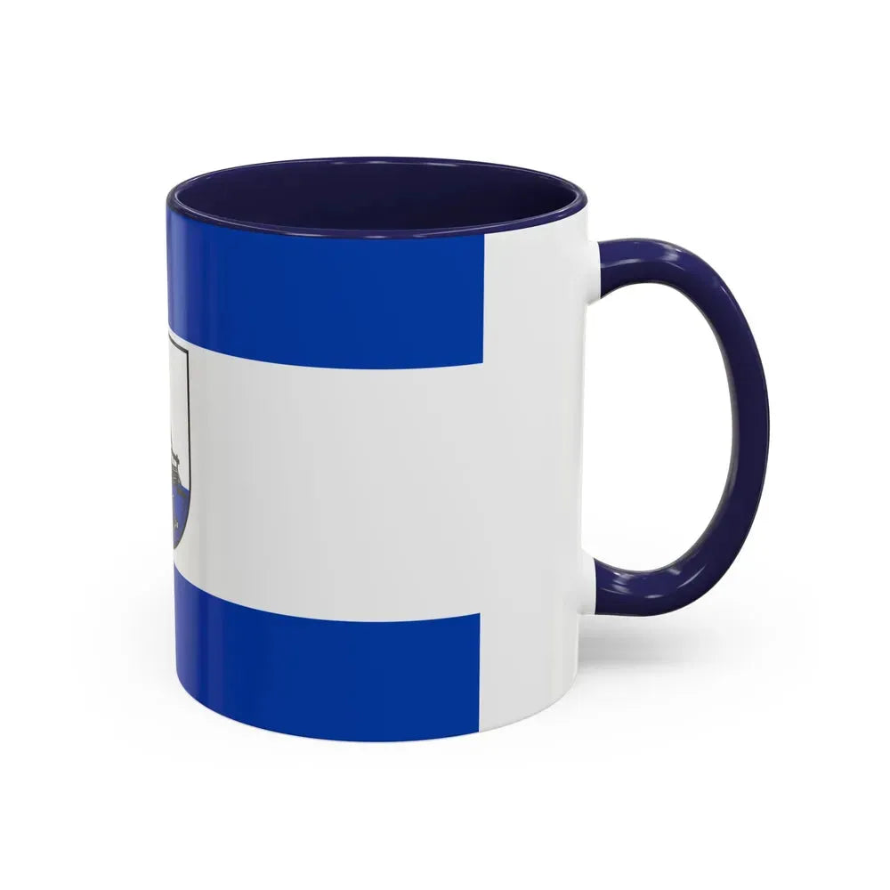 Flag of Osterholz Germany - Accent Coffee Mug - Go Mug Yourself