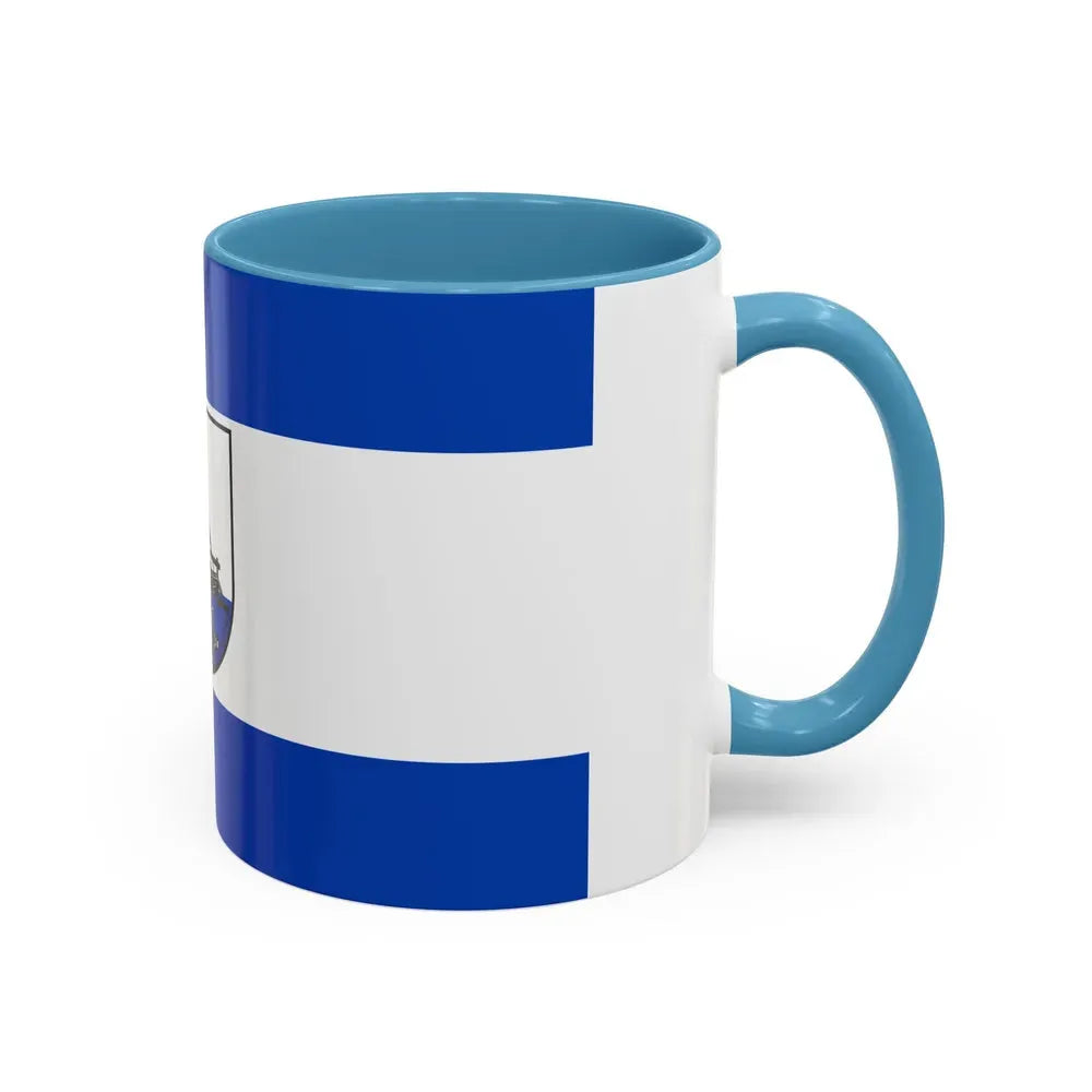Flag of Osterholz Germany - Accent Coffee Mug - Go Mug Yourself