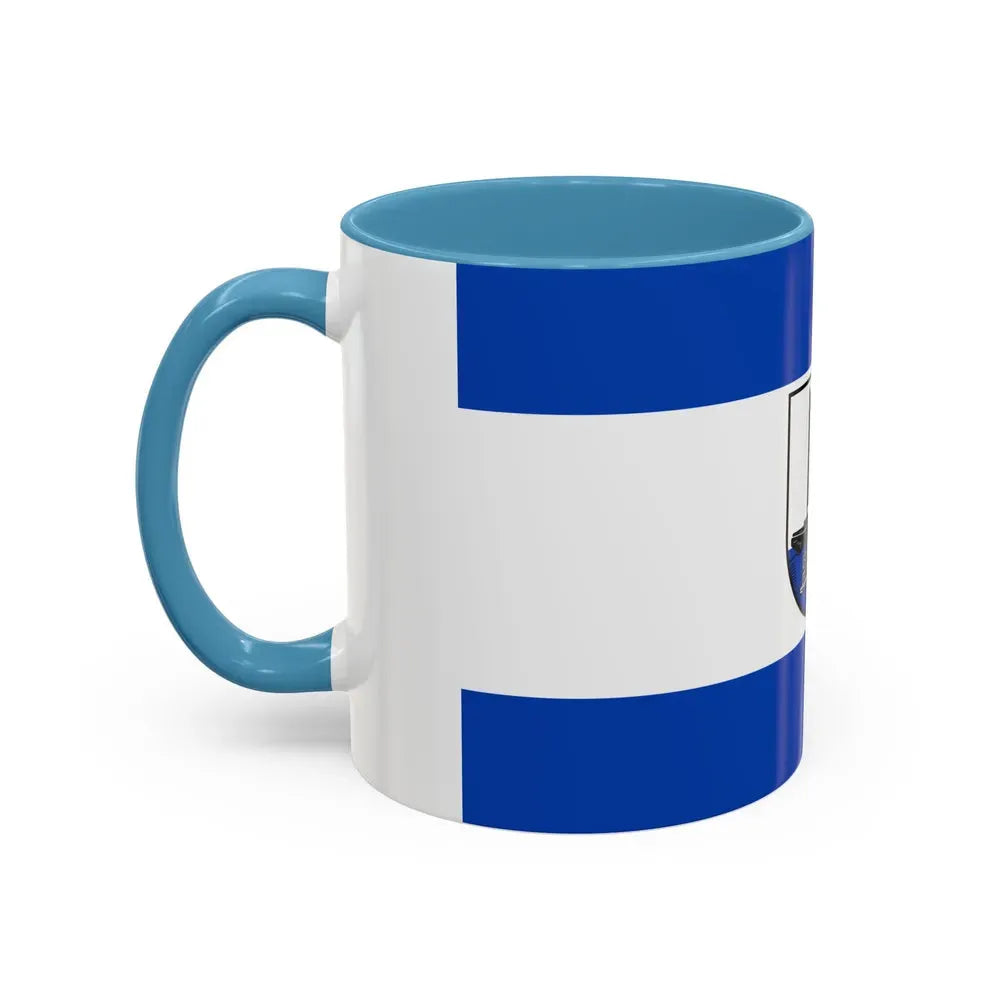 Flag of Osterholz Germany - Accent Coffee Mug - Go Mug Yourself