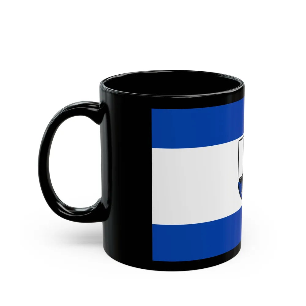 Flag of Osterholz Germany - Black Coffee Mug-Go Mug Yourself