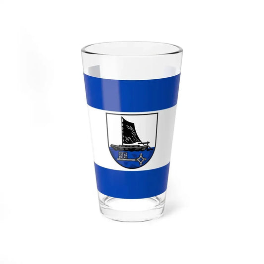 Flag of Osterholz Germany - Pint Glass 16oz 16oz - Go Mug Yourself