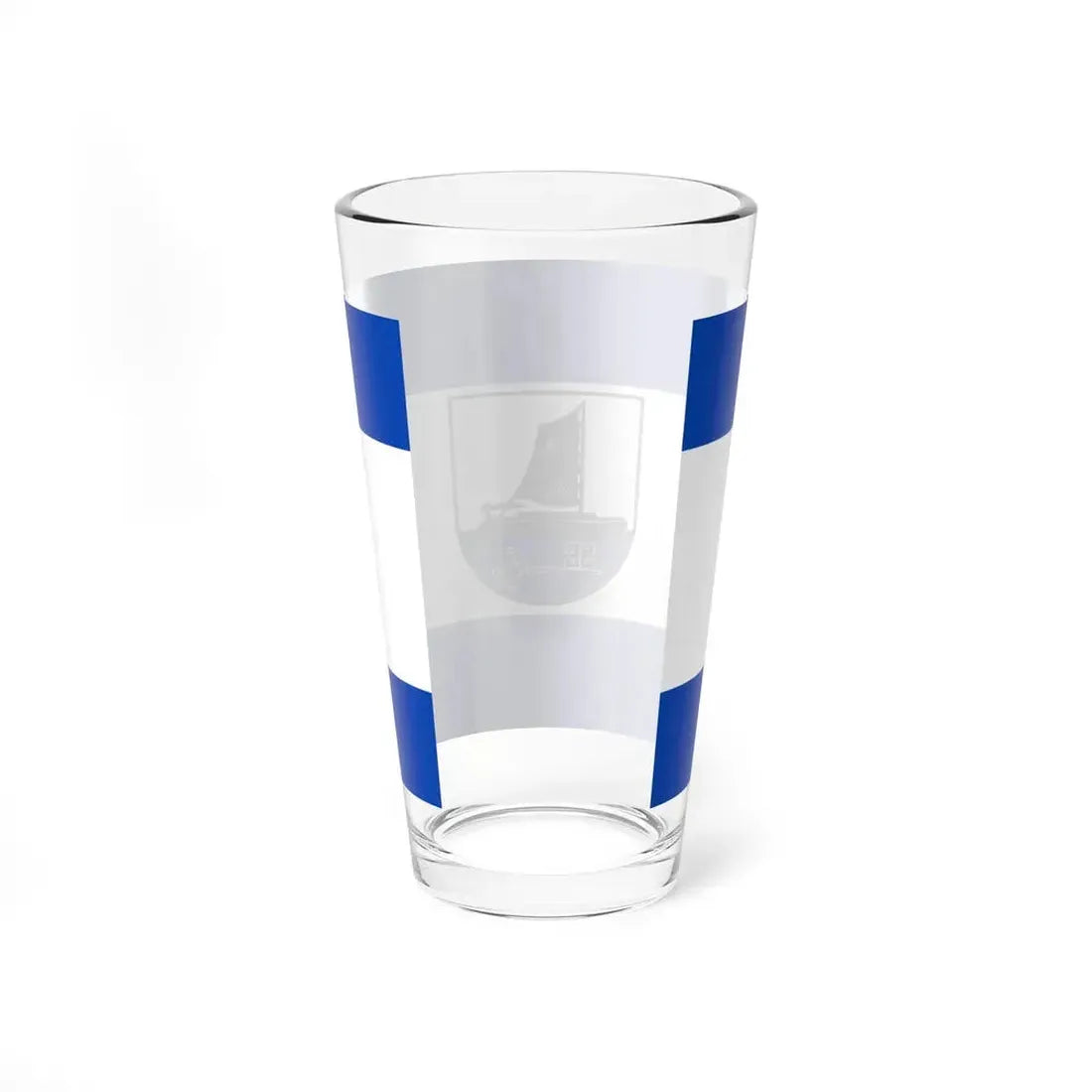 Flag of Osterholz Germany - Pint Glass 16oz - Go Mug Yourself