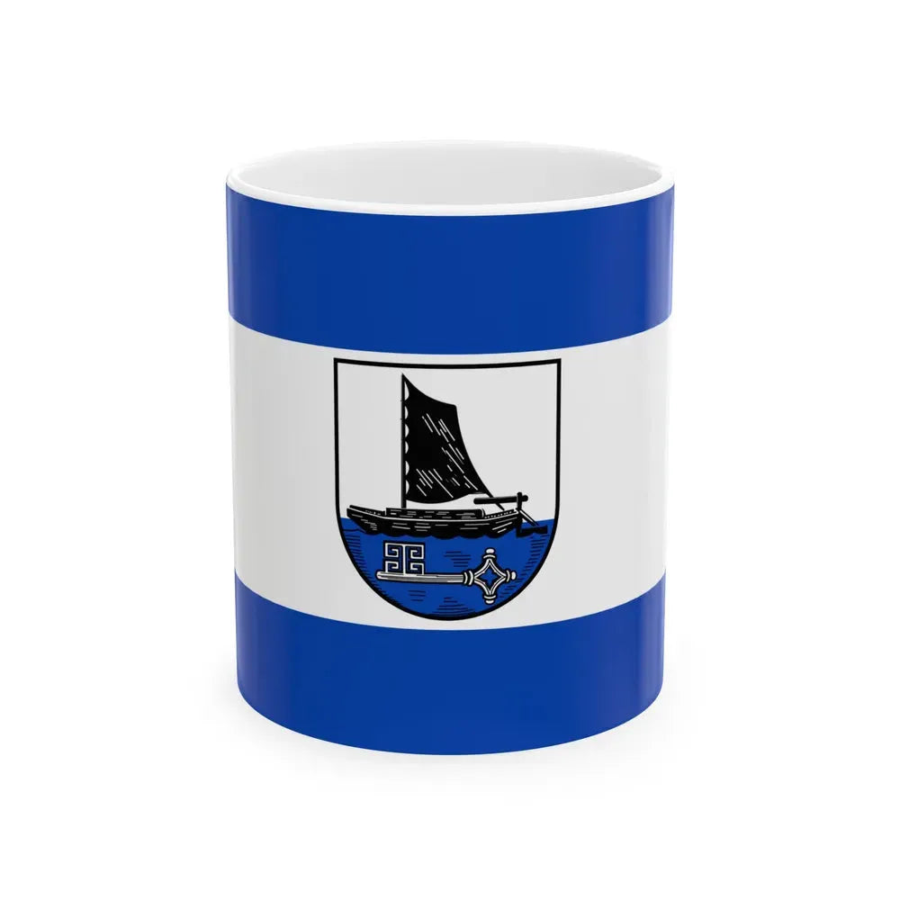 Flag of Osterholz Germany - White Coffee Mug 11oz - Go Mug Yourself
