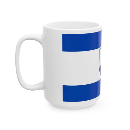 Flag of Osterholz Germany - White Coffee Mug-Go Mug Yourself