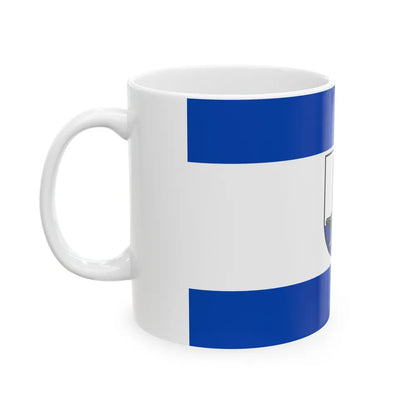 Flag of Osterholz Germany - White Coffee Mug-Go Mug Yourself