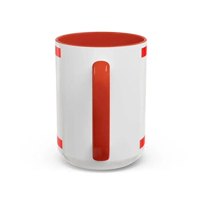 Flag of Ostholstein Germany - Accent Coffee Mug - Go Mug Yourself