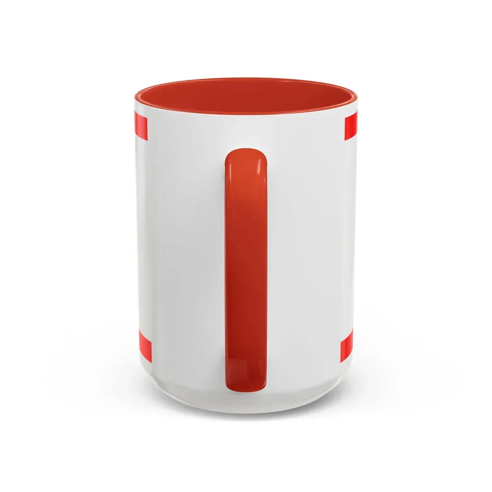Flag of Ostholstein Germany - Accent Coffee Mug - Go Mug Yourself