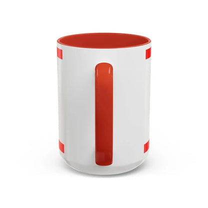Flag of Ostholstein Germany - Accent Coffee Mug - Go Mug Yourself