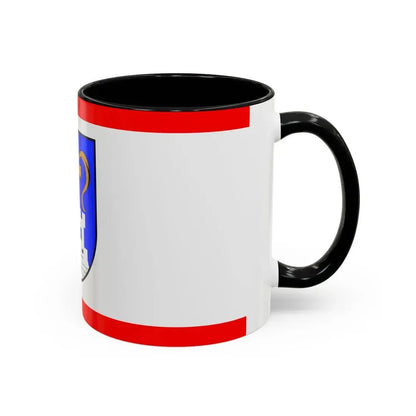 Flag of Ostholstein Germany - Accent Coffee Mug - Go Mug Yourself