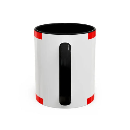Flag of Ostholstein Germany - Accent Coffee Mug - Go Mug Yourself