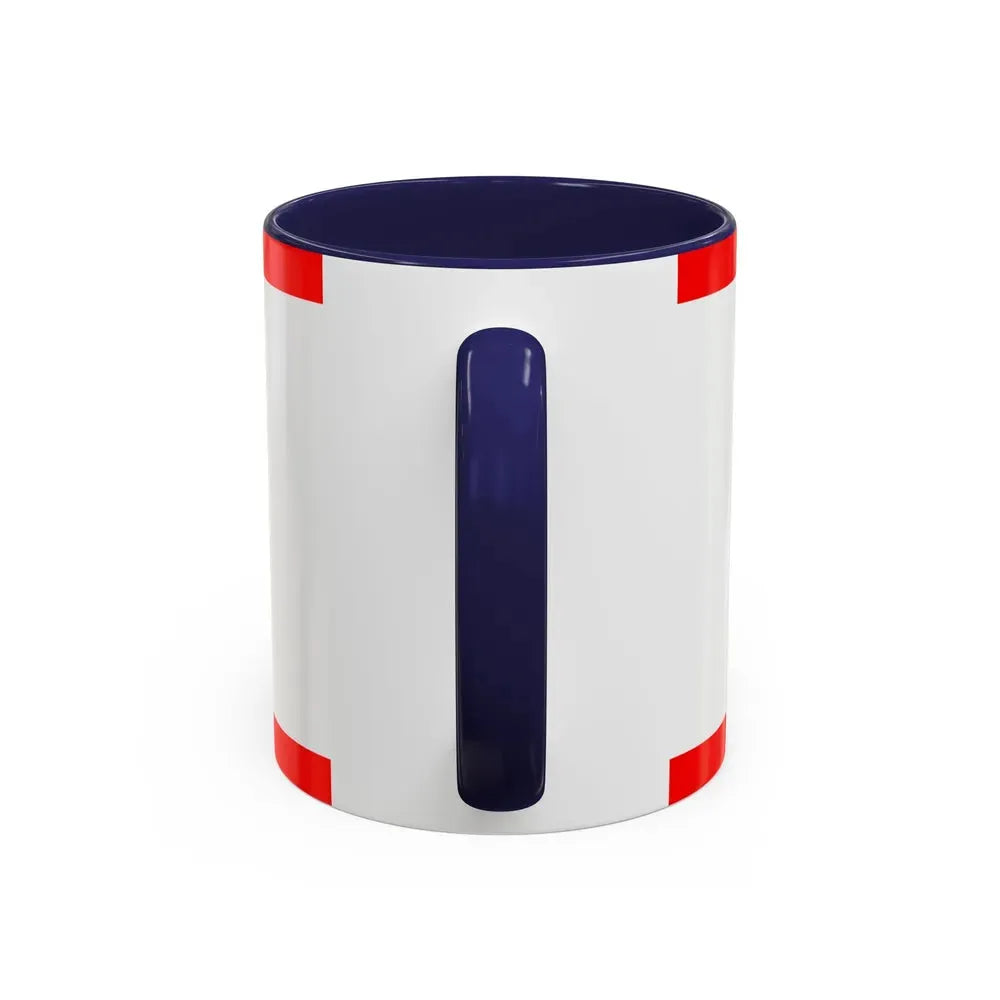 Flag of Ostholstein Germany - Accent Coffee Mug - Go Mug Yourself