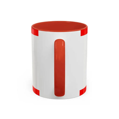 Flag of Ostholstein Germany - Accent Coffee Mug - Go Mug Yourself