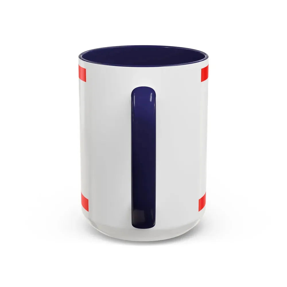 Flag of Ostholstein Germany - Accent Coffee Mug - Go Mug Yourself