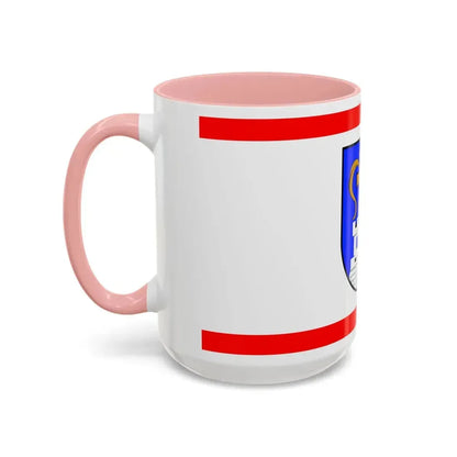 Flag of Ostholstein Germany - Accent Coffee Mug - Go Mug Yourself