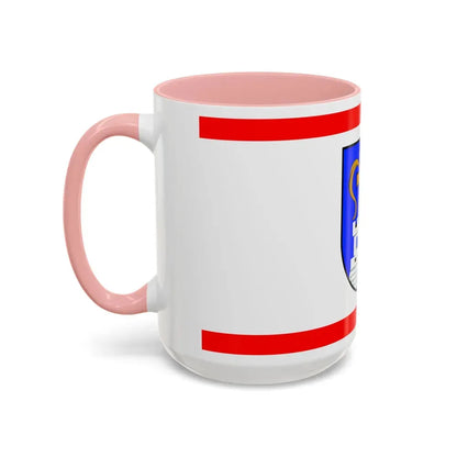 Flag of Ostholstein Germany - Accent Coffee Mug - Go Mug Yourself