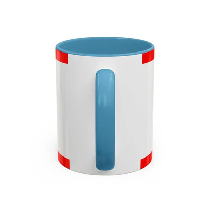 Flag of Ostholstein Germany - Accent Coffee Mug - Go Mug Yourself