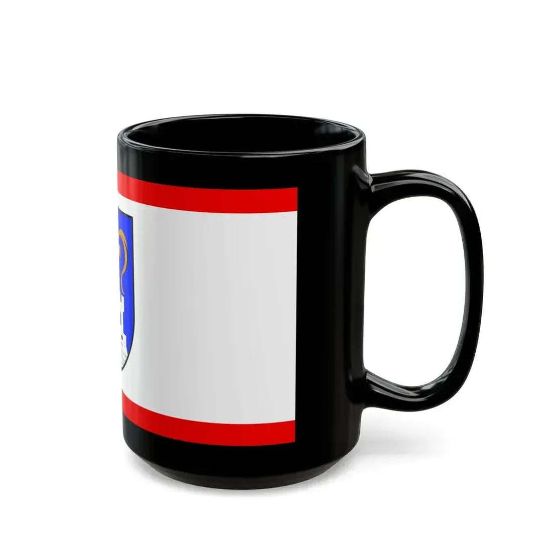 Flag of Ostholstein Germany - Black Coffee Mug - Go Mug Yourself