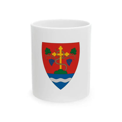 Flag of Ostoros (Hungary) White Coffee Mug 11oz - Go Mug Yourself