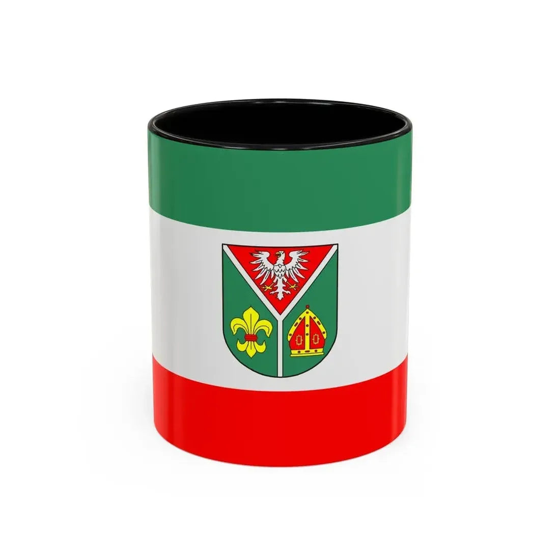 Flag of Ostprignitz Ruppin Germany - Accent Coffee Mug 11oz Black - Go Mug Yourself