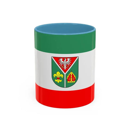 Flag of Ostprignitz Ruppin Germany - Accent Coffee Mug 11oz Light Blue - Go Mug Yourself