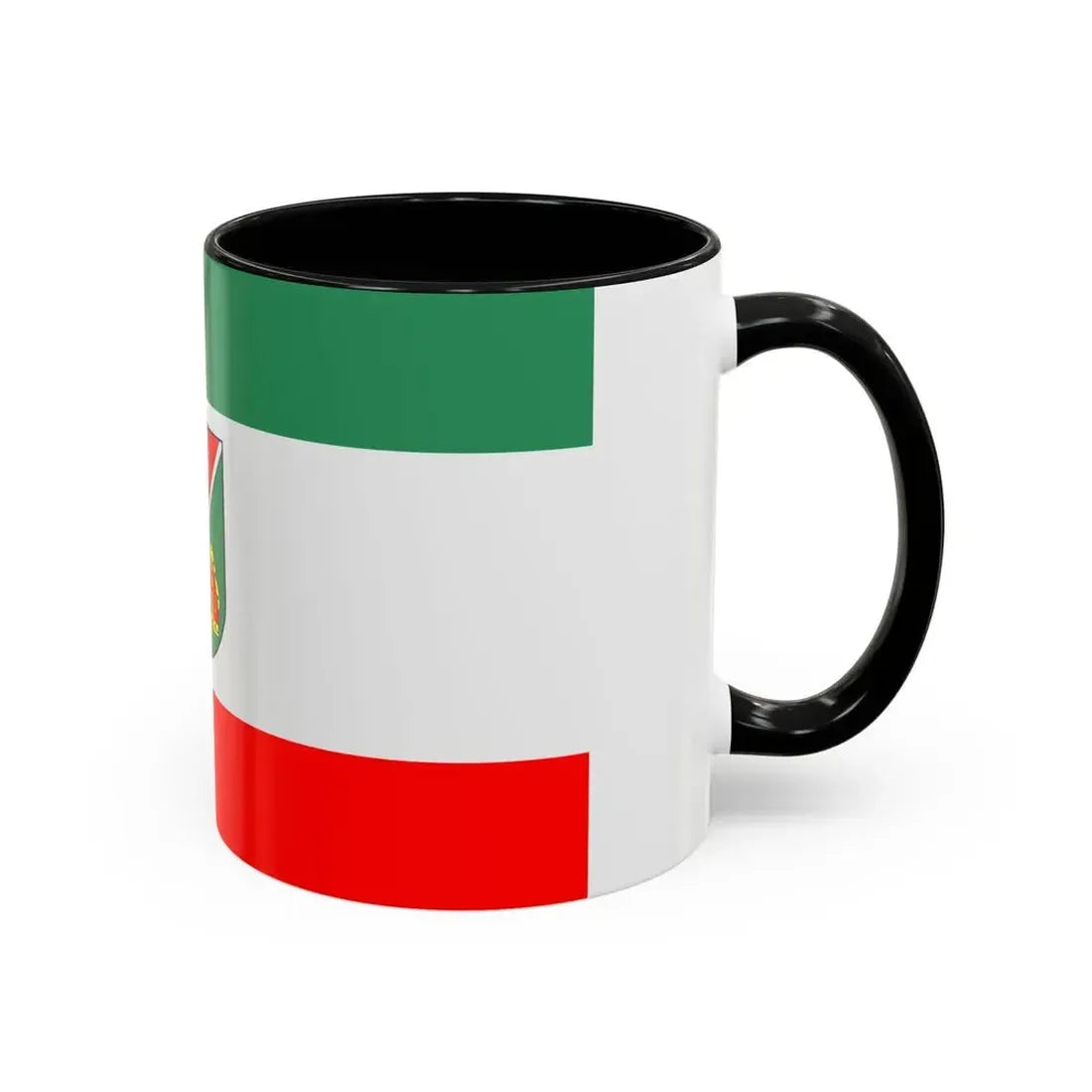 Flag of Ostprignitz Ruppin Germany - Accent Coffee Mug - Go Mug Yourself