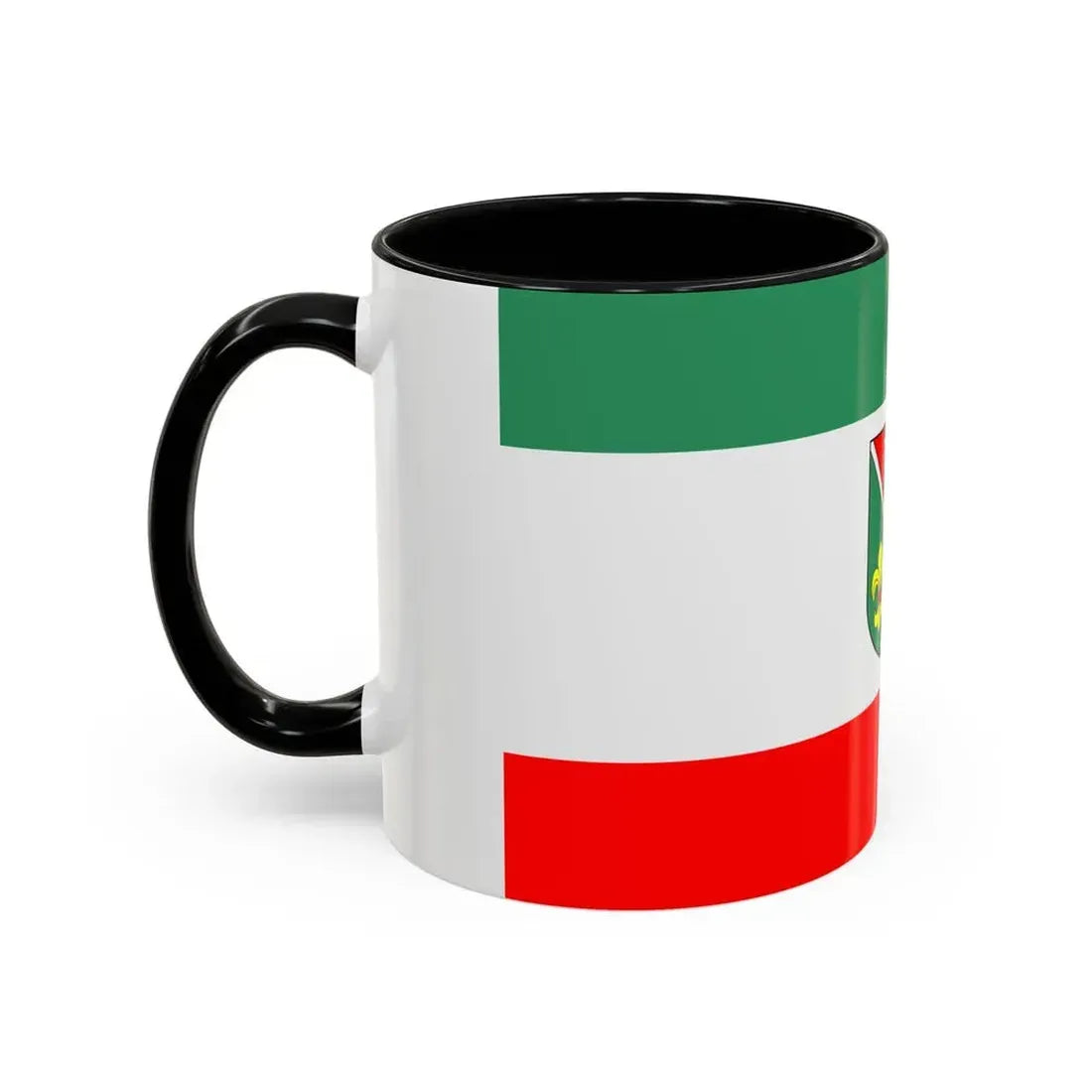 Flag of Ostprignitz Ruppin Germany - Accent Coffee Mug - Go Mug Yourself