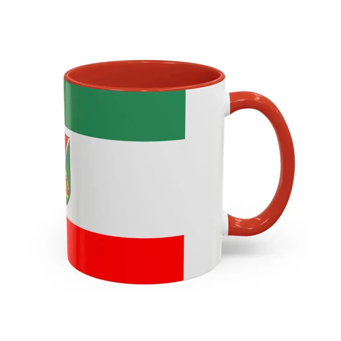 Flag of Ostprignitz Ruppin Germany - Accent Coffee Mug - Go Mug Yourself